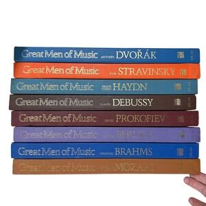 Time-Life Great Men of Music LP Box Set Lot 2 of 2 8 Composer Sets